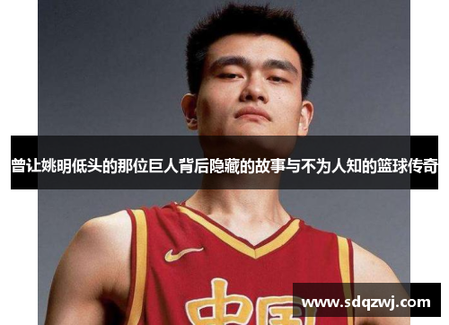 曾让姚明低头的那位巨人背后隐藏的故事与不为人知的篮球传奇